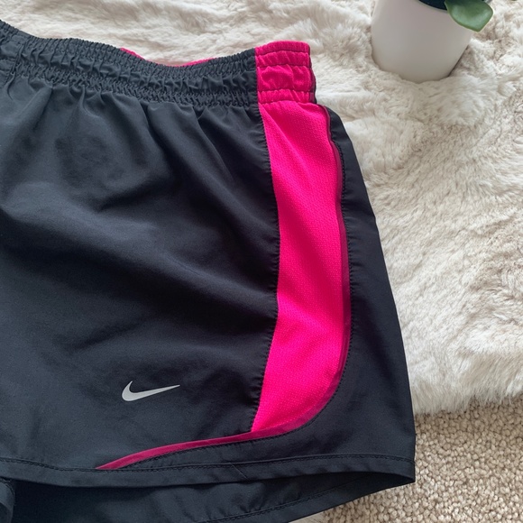 Nike Black & Pink Dri-Fit Running Shorts- Size M - Picture 5 of 12